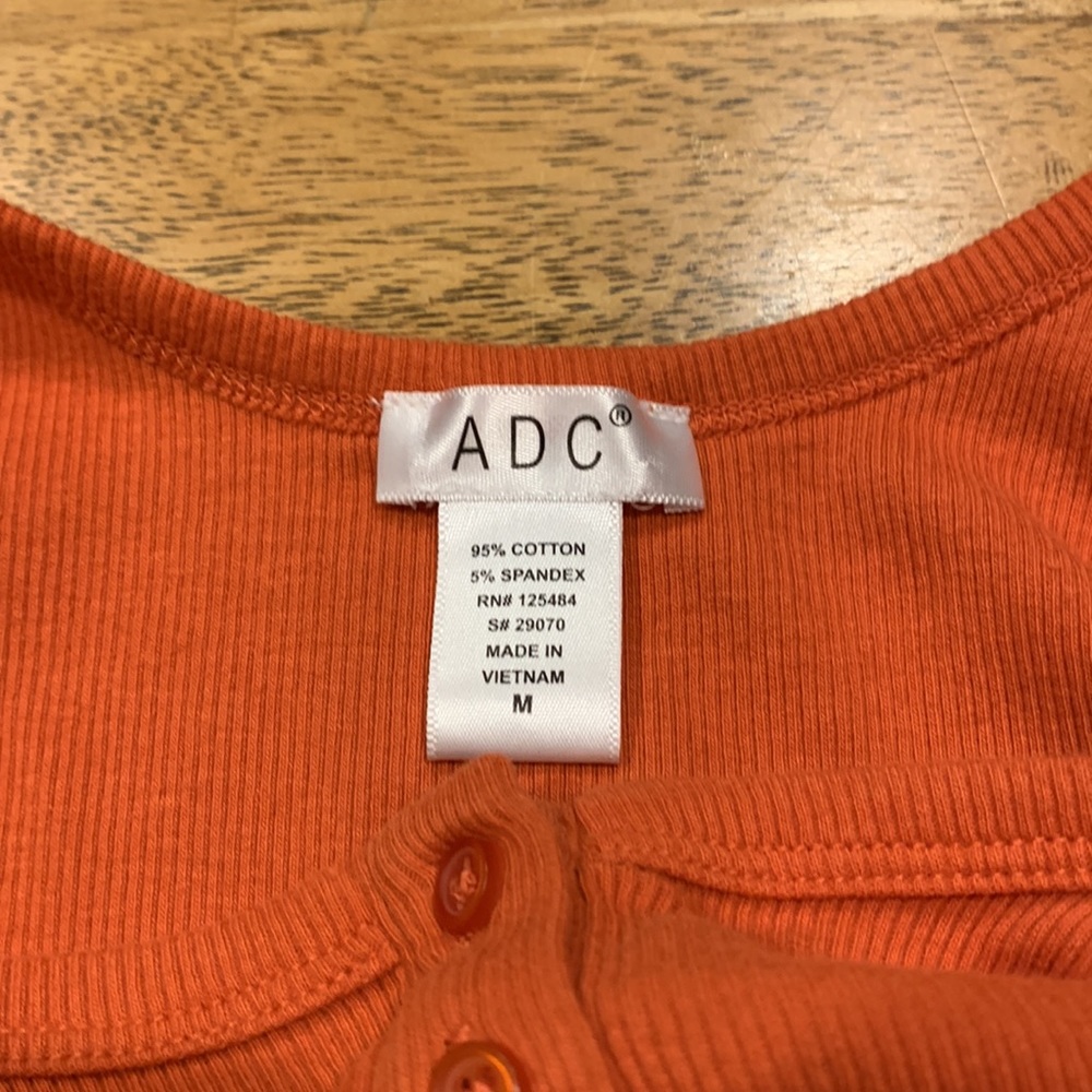 Orange/Red Tank Top - Picture 4 of 4